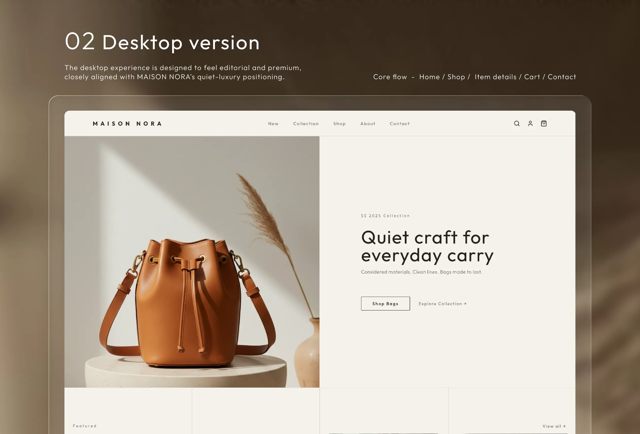 Maison Nora — Collection gallery